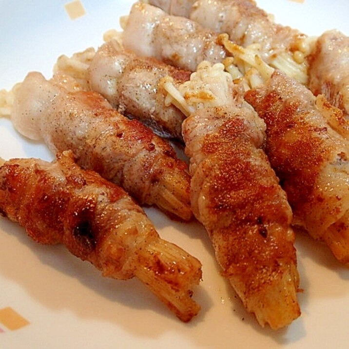 しゃぶしゃぶ肉で えのきの豚バラ巻き レシピ 作り方 By ぷ みぃまま 楽天レシピ しゃぶしゃぶ肉で えのきの豚バラ巻き レシピ 作り方 By ぷ みぃまま 楽天レシピ